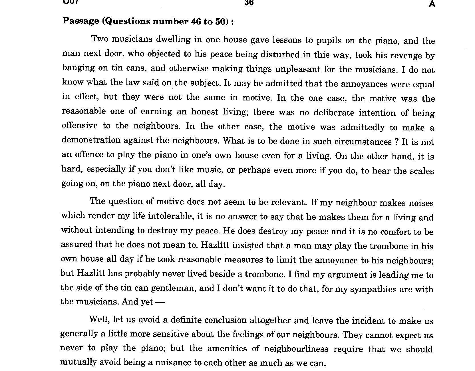 Passage — read this before answering the question below