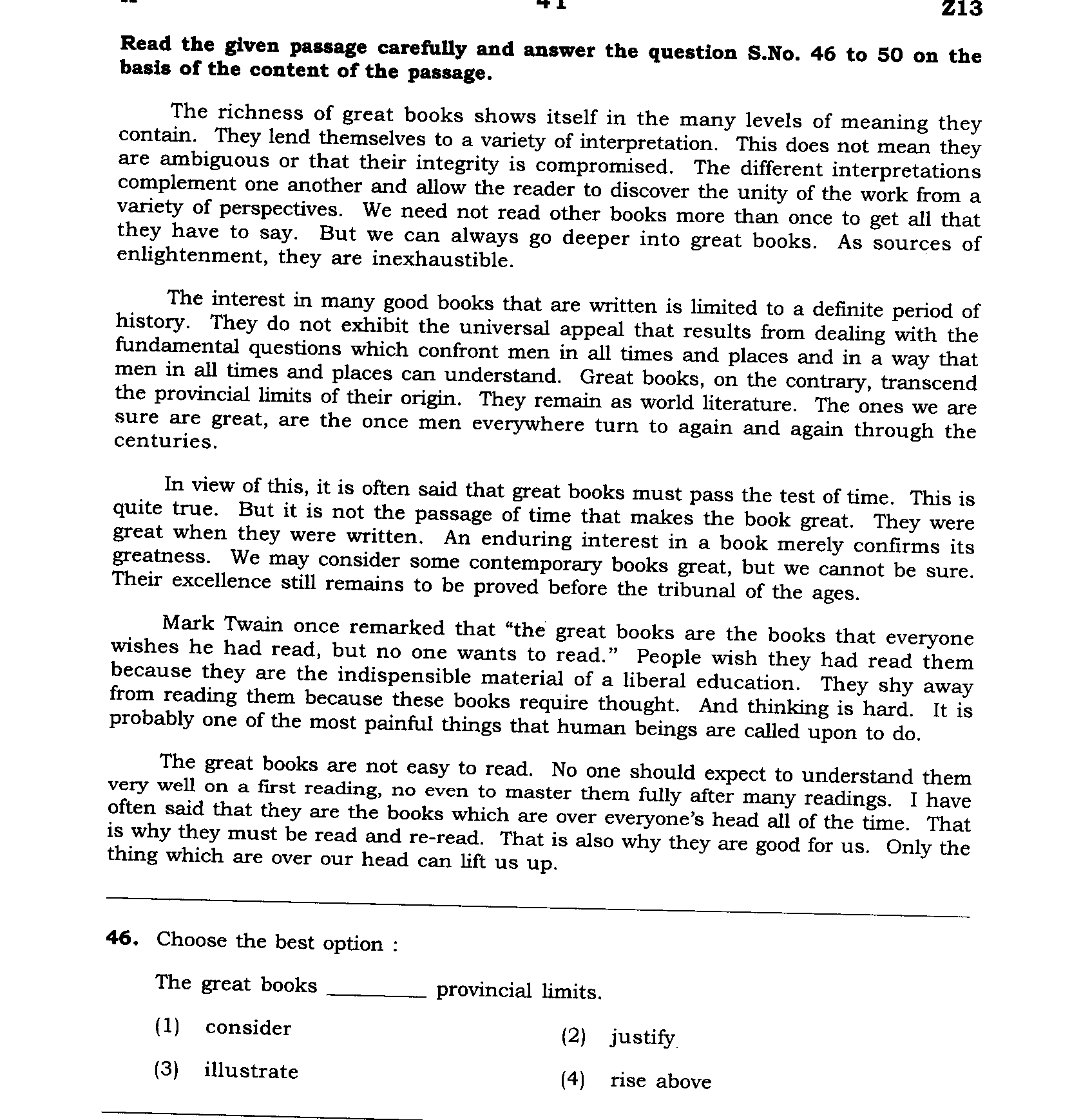 Passage — read this before answering the question below