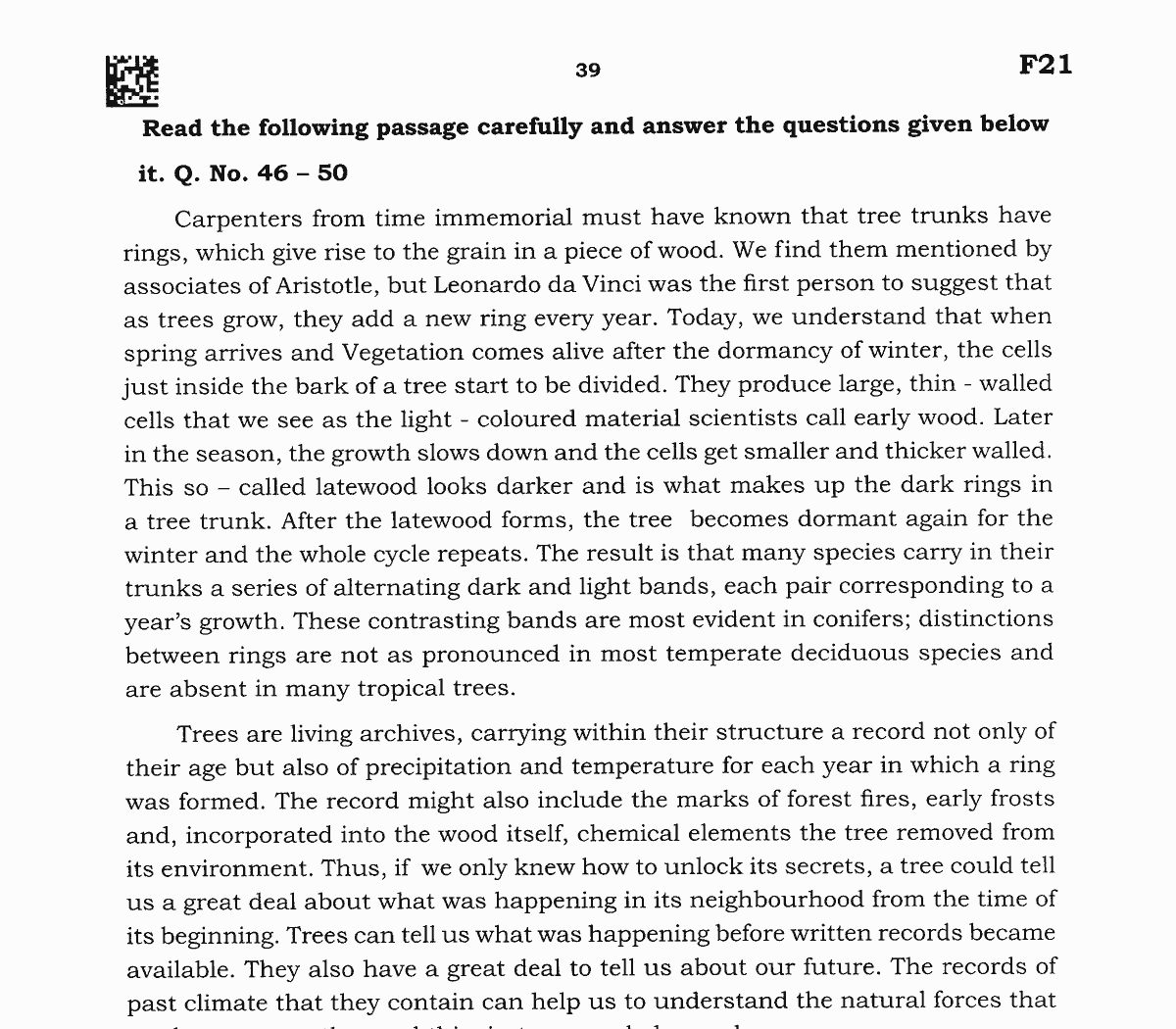 Passage — read this before answering the question below